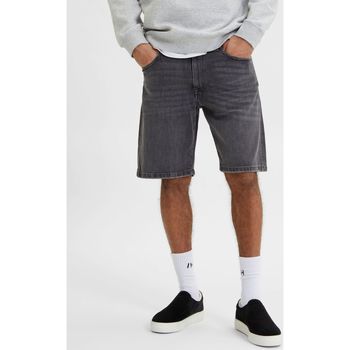 Kleidung Herren Shorts / Bermudas Selected 16083154 ALEX-MEDIUM GREY Grau