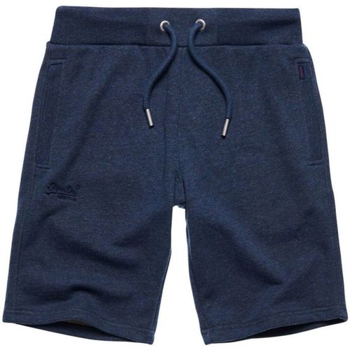 Kleidung Herren Shorts / Bermudas Superdry M7110305A ZE2 - SHORT-NAVY MARL Blau