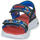 Schuhe Jungen Sandalen / Sandaletten Skechers CUBOSANDAL Schwarz / Blau / Rot