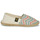 Schuhe Damen Leinen-Pantoletten mit gefloch Art of Soule ZAG Beige / Multicolor