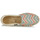 Schuhe Damen Leinen-Pantoletten mit gefloch Art of Soule ZAG Beige / Multicolor