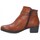 Schuhe Damen Low Boots Fluchos 66183 Braun