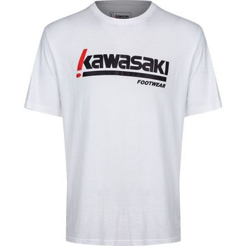 Kleidung Herren T-Shirts Kawasaki Kabunga Unisex S-S Tee K202152 1002 White Weiss