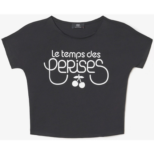 Kleidung Mädchen T-Shirts & Poloshirts Le Temps des Cerises T-shirt MUSGI Schwarz
