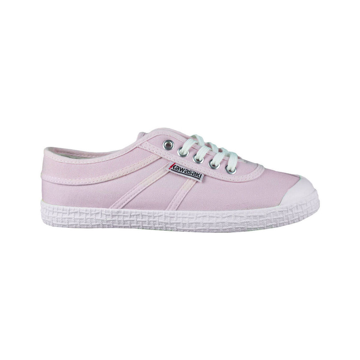 Schuhe Damen Sneaker Kawasaki Original Canvas Shoe K192495 4046 Candy Pink Rosa