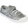 Schuhe Kinder Sneaker Kawasaki Glitter Kids Shoe W/Elastic K202586 8889 Silver Weiss