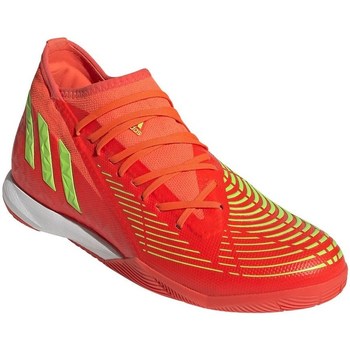 Schuhe Herren Fußballschuhe adidas Originals Predator EDGE3 IN Rot, Orangefarbig