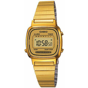 Uhren & Schmuck Damen Armbandühre Casio Unisex-Uhr  LA670WEGA-9EF Multicolor