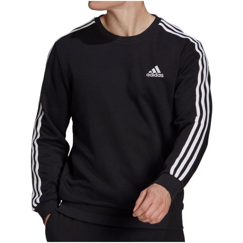 Kleidung Herren Pullover Adidas Sportswear Sport M 3S FT SWT GK9078-000 Schwarz