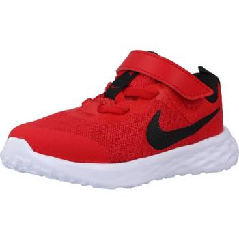 Schuhe Jungen Sneaker Low Nike REVOLUTION 6 BABY/TODDL Rot