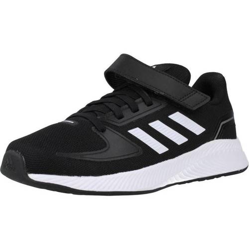 Schuhe Jungen Sneaker Low adidas Originals RUNFALCON 2.0 EL K Schwarz