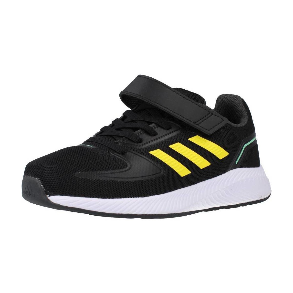 Schuhe Jungen Sneaker Low adidas Originals RUNFALCON 2.0 Schwarz