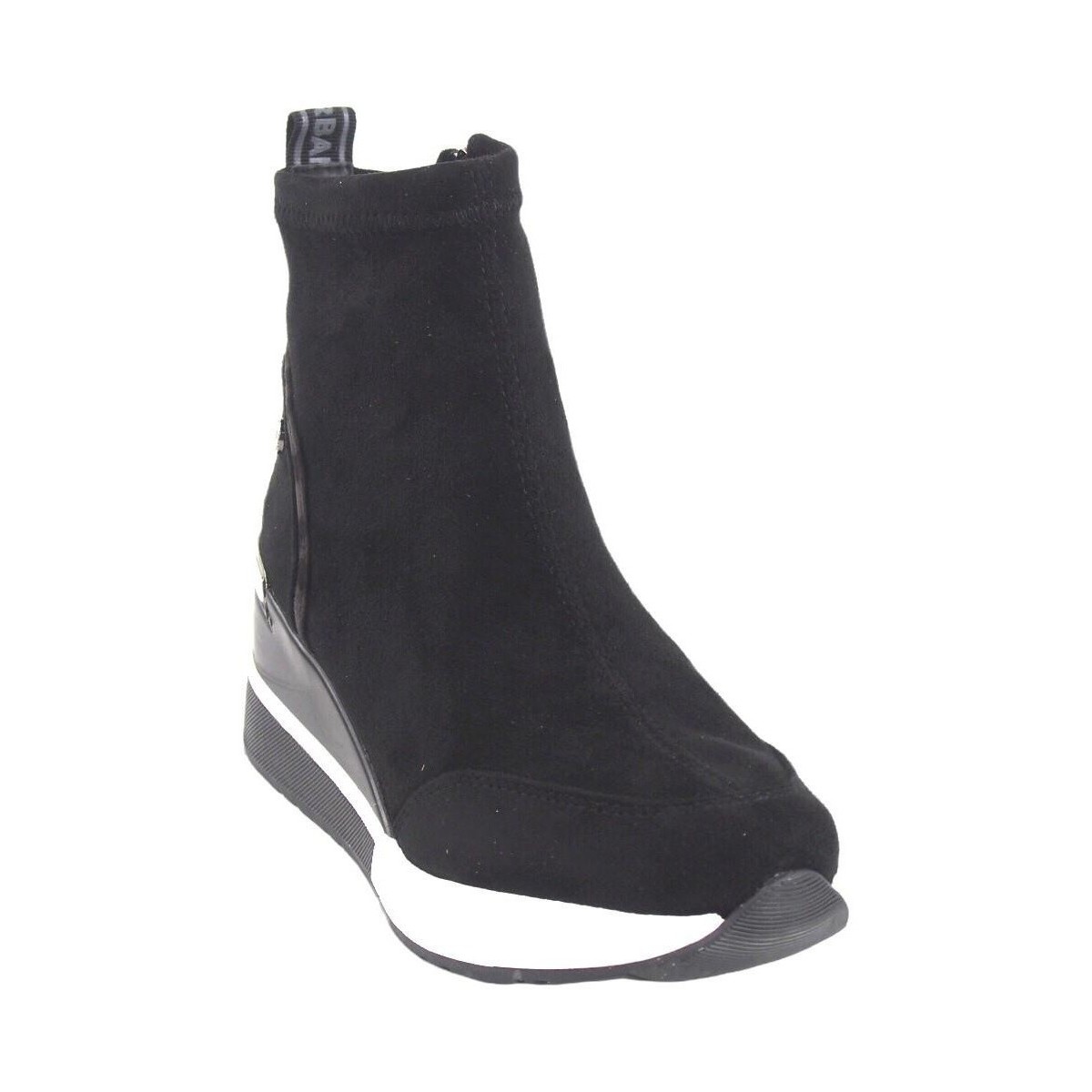 Schuhe Damen Multisportschuhe Xti Damen Booty  140057 schwarz Schwarz
