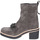 Schuhe Damen Stiefel Donna Carolina Premium Silk lava 48.010.091 Schwarz