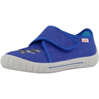 Schuhe Jungen Hausschuhe Superfit Bill 1-800271-8090 8090 Blau