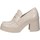 Schuhe Damen Slipper Steve Madden UTMOST Halbschuhe Frau weiße Farbe Multicolor