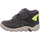 Schuhe Jungen Stiefel Ricosta Klettstiefel carbon- 50-4900102-490 Ayden Grau