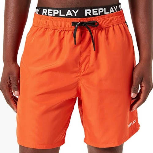 Kleidung Herren Shorts / Bermudas Replay LM109682972 Orange