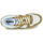 Schuhe Sneaker Low Diadora MAGIC BASKET LOW SUEDE LEATHER Weiss / Beige