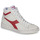 Schuhe Damen Sneaker High Diadora GAME L HIGH WAXED Weiss / Rot