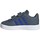 Schuhe Kinder Sneaker Low adidas Originals VL Court Grau