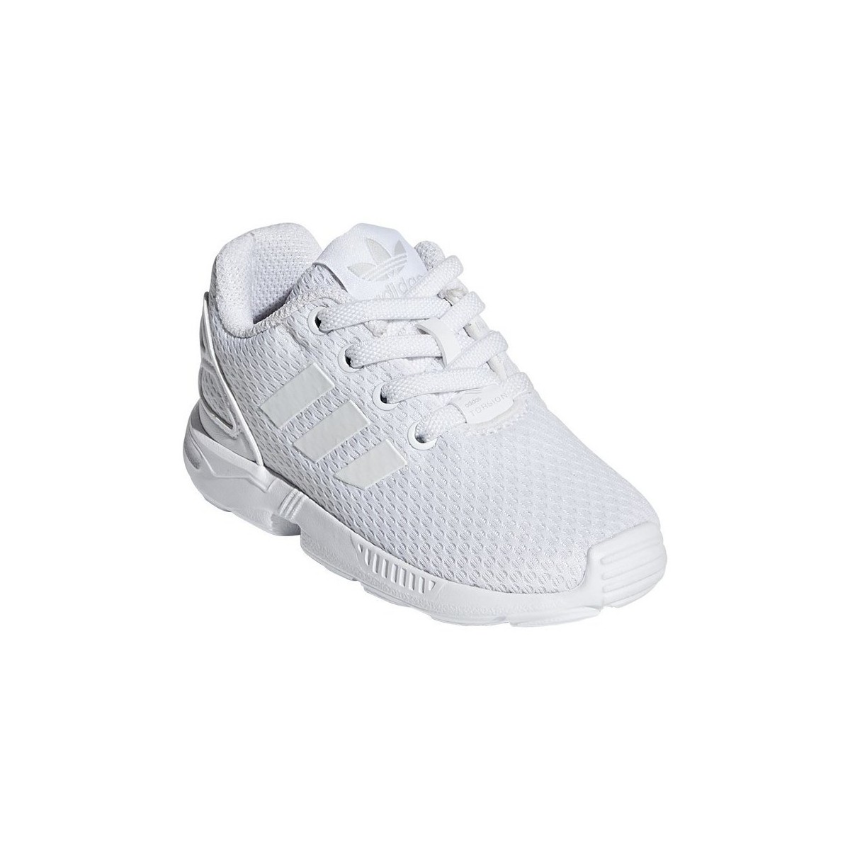 Schuhe Kinder Sneaker Low adidas Originals ZX Flux Weiss