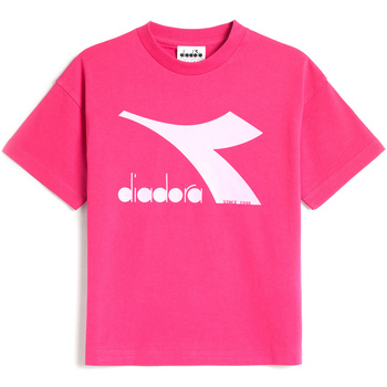 Kleidung Kinder T-Shirts Diadora 102178266 Rosa