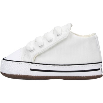 Schuhe Kinder Sneaker Converse - Ctas crib mid bianco 865157C Weiss