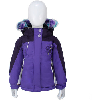Kleidung Mädchen Jacken Peak Mountain Blouson de ski fille FALAZA Violett