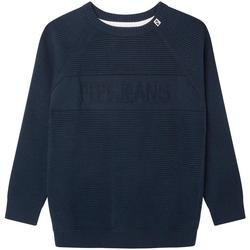 Kleidung Jungen Sweatshirts Pepe jeans  Blau