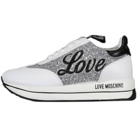 Schuhe Damen Sneaker Love Moschino JA15384G1FJJ190A Weiss