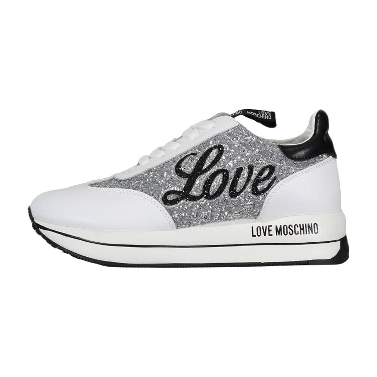Schuhe Damen Sneaker Love Moschino JA15384G1FJJ190A Weiss