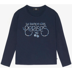 Kleidung Mädchen T-Shirts & Poloshirts Le Temps des Cerises T-shirt LATYGI Blau