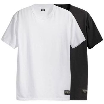 Kleidung Herren T-Shirts & Poloshirts Levi's 19452 0001 SKATE 2 PACK-1 WHITE, 1 BLACK multicolore