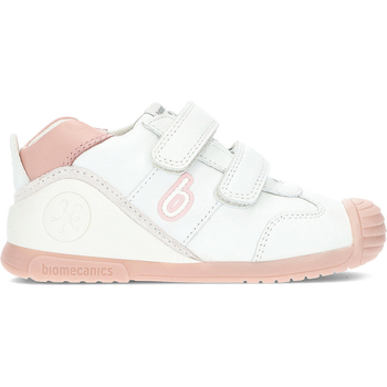 Schuhe Kinder Sneaker Low Biomecanics SPORT BIOMEKANIK SAUVAGE 221001-B WEISS_ROSA