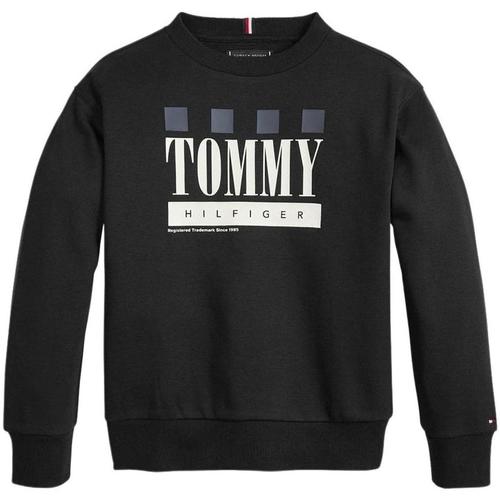 Kleidung Jungen Sweatshirts Tommy Hilfiger  Schwarz