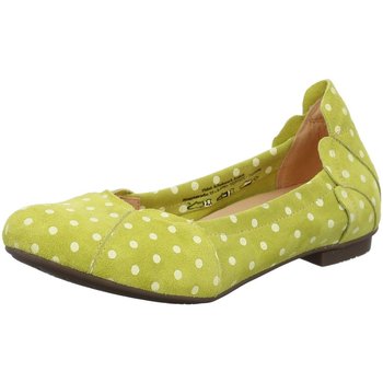 Schuhe Damen Slipper Think Slipper Balla Ballerina sonne 3-000145-9000 grün