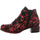 Schuhe Damen Stiefel Simen Stiefeletten 5224A SCHWARZ/ROT Rot