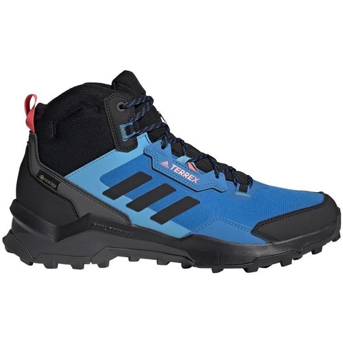 Schuhe Herren Wanderschuhe adidas Originals Terrex AX4 Mid Gtx Blau