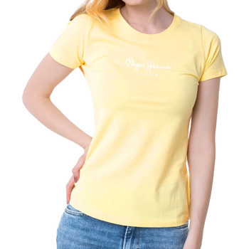 Kleidung Damen T-Shirts & Poloshirts Pepe jeans PL505202 Gelb