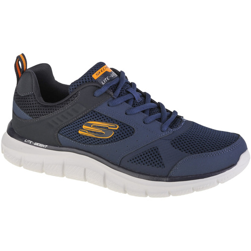 Schuhe Herren Sneaker Low Skechers Track-Syntac Blau