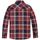 Kleidung Jungen Langärmelige Hemden Tommy Hilfiger KB0KB07512T CHECK SHIRT-0QY WHITE/RED Weiss