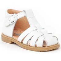 Schuhe Sandalen / Sandaletten Angelitos 539 Blanco Weiss