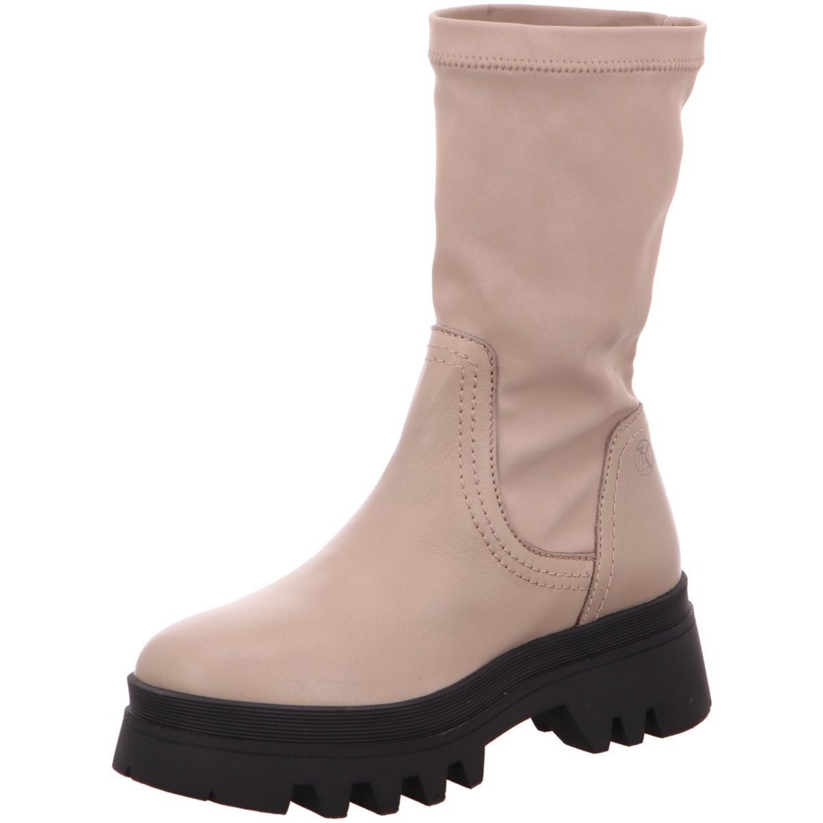 Schuhe Damen Stiefel Post Xchange Stiefeletten DEVI 05 3100 Beige