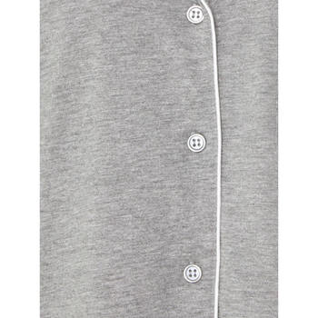 Lascana Nachthemd mit langen Ärmeln Classic Grau
