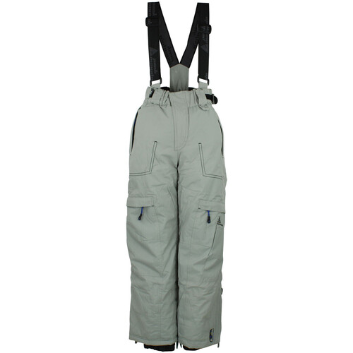 Kleidung Jungen Hosen Peak Mountain Pantalon de ski garçon ECLOSS Grau