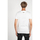 Kleidung Herren T-Shirts Les Hommes LLT205 721P | Round Neck T-Shirt Weiss