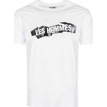 Kleidung Herren T-Shirts Les Hommes  Weiss