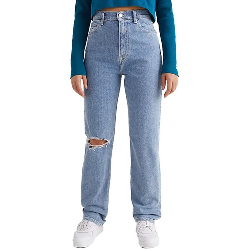 Kleidung Damen Bootcut Jeans Tommy Jeans DW0DW133921AB Blau