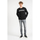 Kleidung Herren Sweatshirts Les Hommes LLH401-758P | Round Neck Sweater Schwarz
